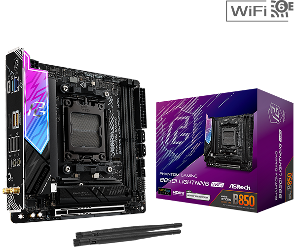 マザーボード AsRock B850i Lightning WiFi ITX ASRock | B850I Lightning WiFi